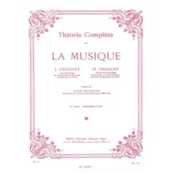 Chailley J./Challan Theorie De La Musique Volume 2/Bl791, Fachbücher von Alphonse Leduc