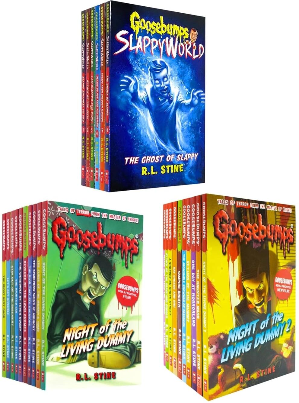 Scholastic Goosebumps HorrorLand & SlappyWorld 26 Books Collection Set by R. L. Stine - Paperback - Ages 8-12 - Spooky Chapter Books for Kids
