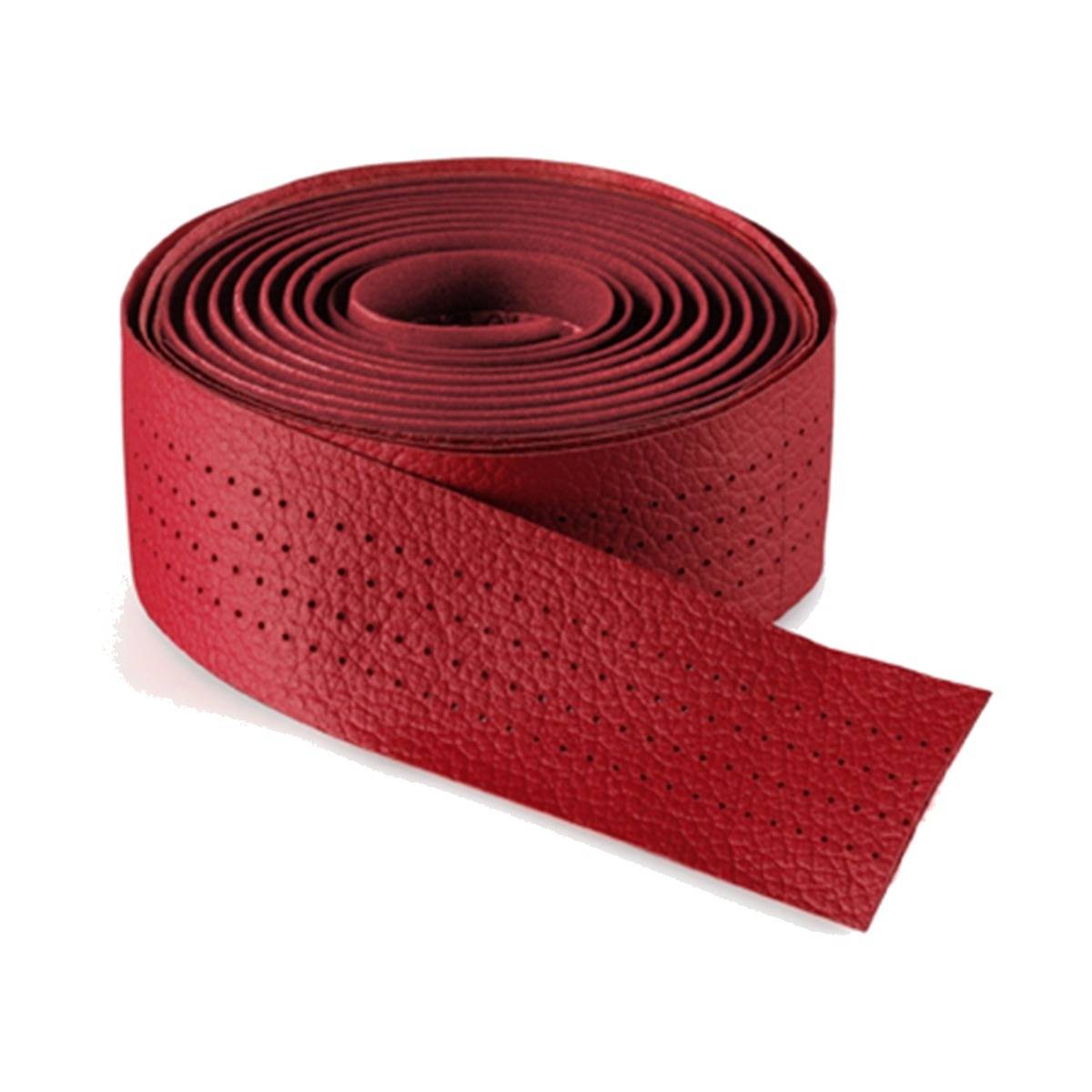 Fita de guiador Selle Italia Smootape Classica Leather Vermelha Unisex