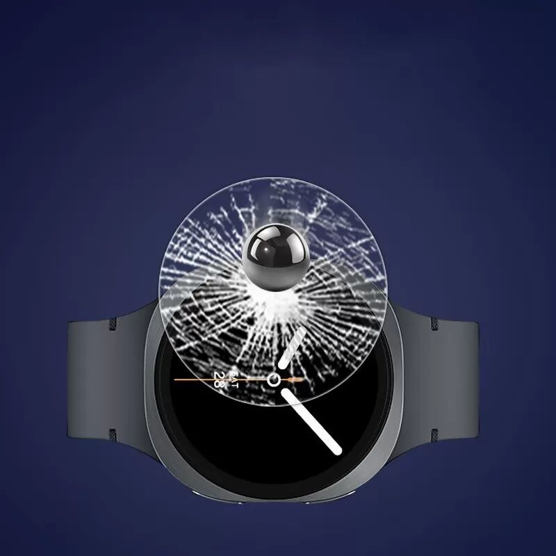 INF Premium Blickschutzfolie für Samsung Watch 8 Classic - Hochwertiges Aluminiumsilikatglas, 2 Stück