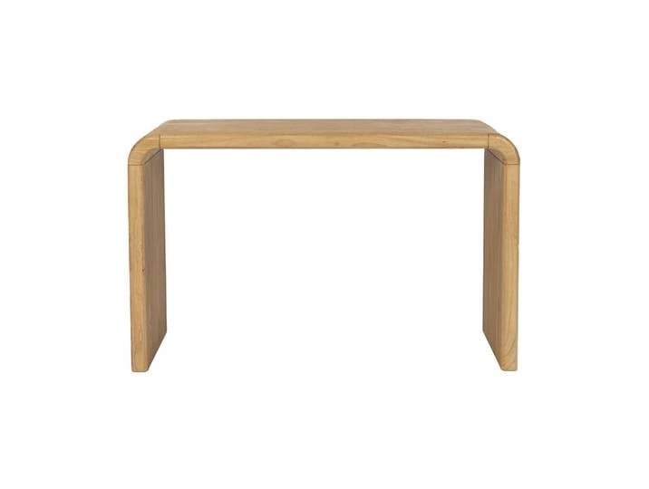 Console en bois brun Brave