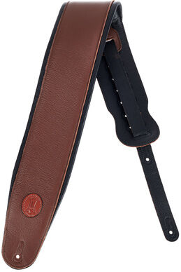Levys "Leather Bass Strap 4,5" BRN" Braun