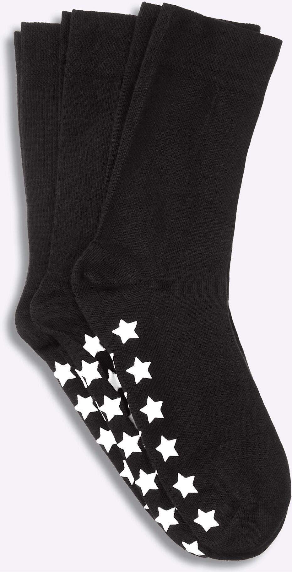 Socken WÄSCHEPUR, Damen, Gr. 135, schwarz, 78% Baumwolle, 20% Polyamid, 2% Elasthan, Socken Socken schwarz 135