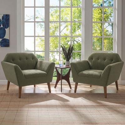 Ink and Ivy INK IVY Newport Wide Mid-Century Modern Lounge Chair