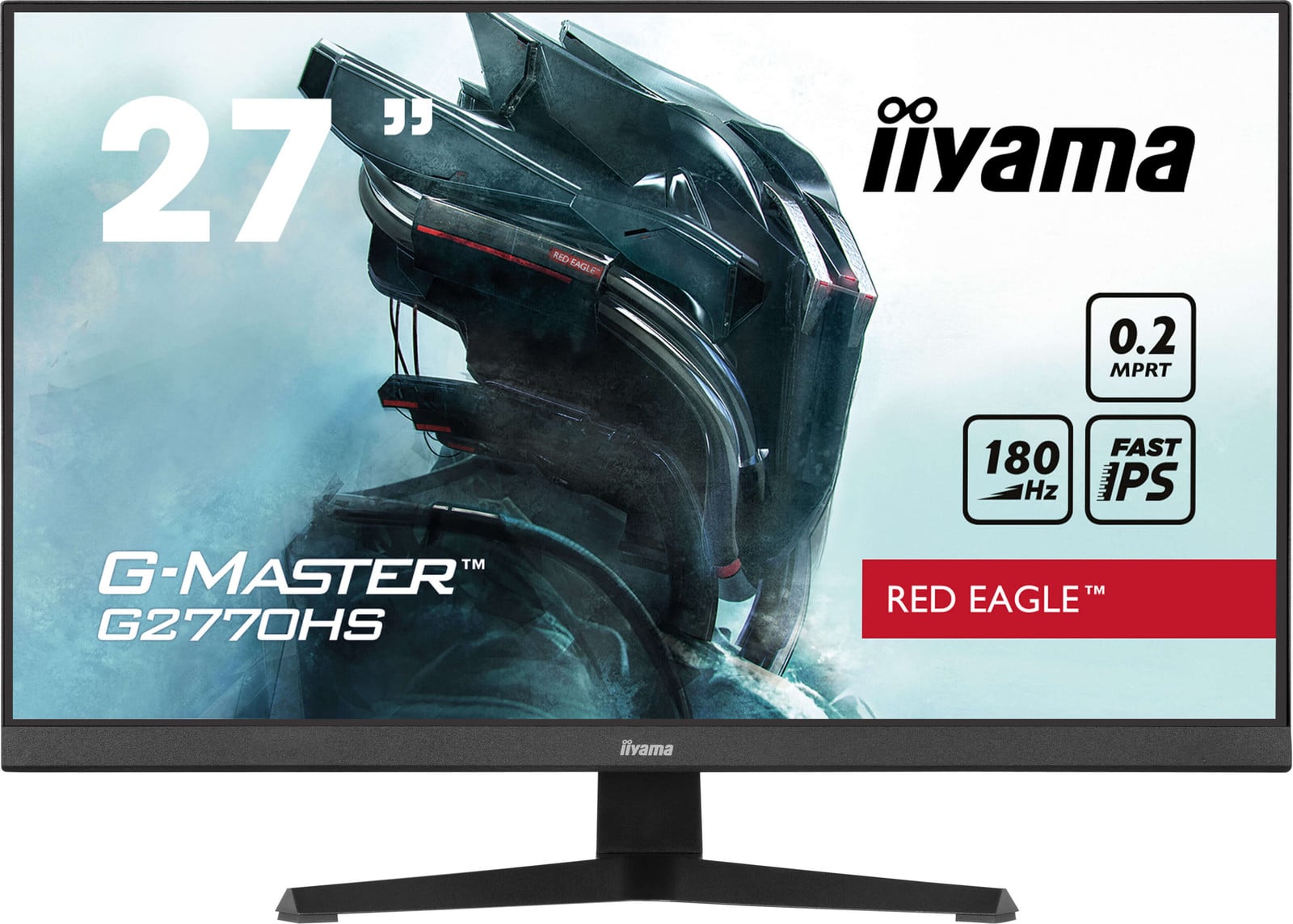 iiyama G-MASTER G2770HS-B1 beeldscherm, 68,6 cm (27 inch), Full HD, LCD, zwart