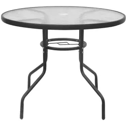 JUPITER 90 cm runder Gartentisch
