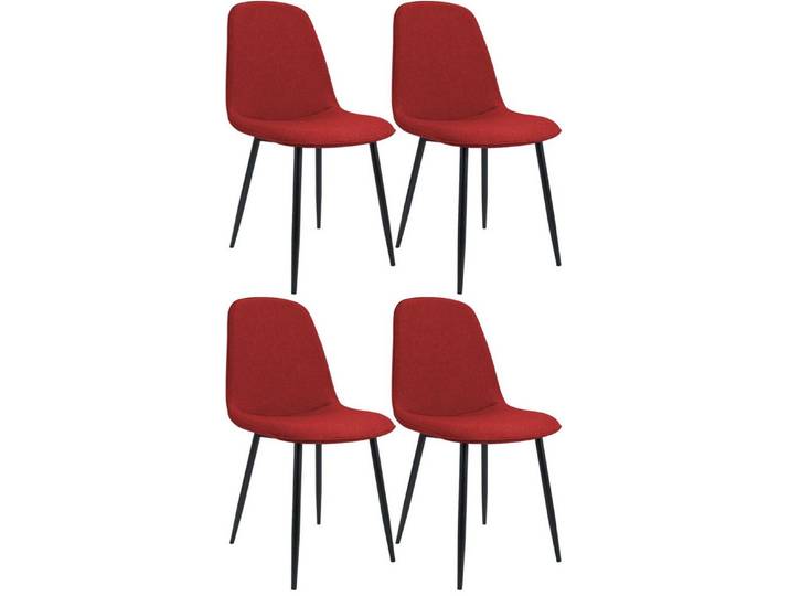 PROREGAL® Esszimmerstuhl Küchenstuhl MEXICO CITY (4 St)