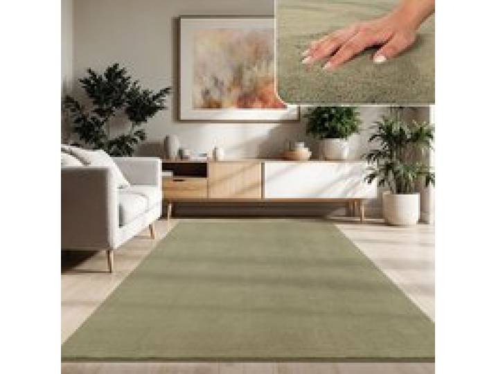 Tapis Calissa vert clair 120x160 cm