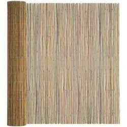 vidaXL Bambuszaun Natur 300 x 180 cm Bambus