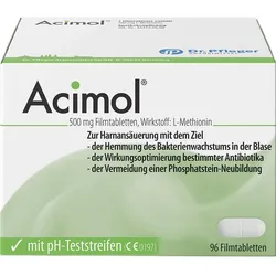 Acimol mit Ph-Teststreifen 96 ST