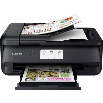 Canon PIXMA TS9550a Multifunktionsdrucker Tintenstrahl Farbe A3 Drucker, Scanner, Kopierer Duplex, LAN, USB, WLAN