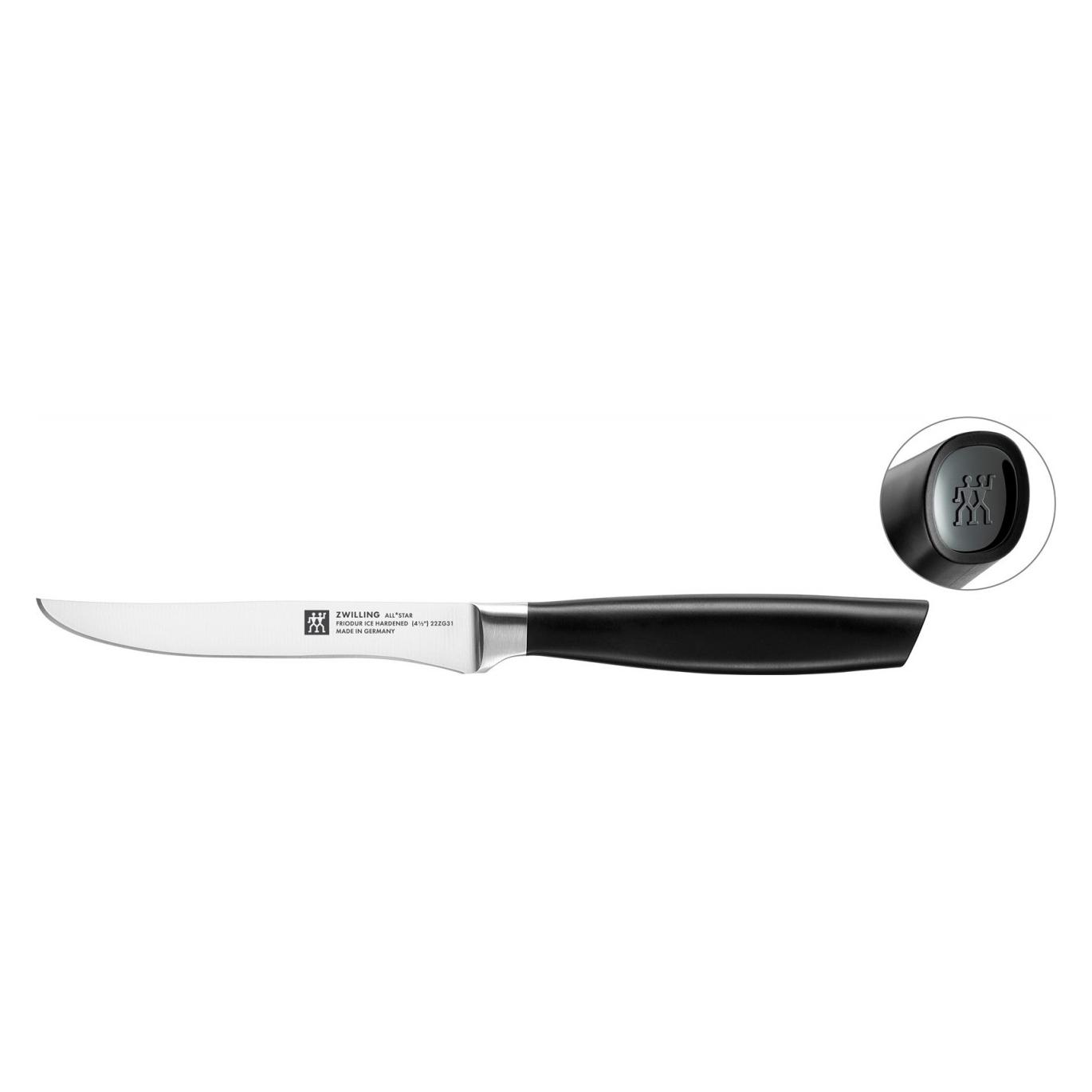 Zwilling All Star Steakmesser 120, schwarz (Messer) (1020446)