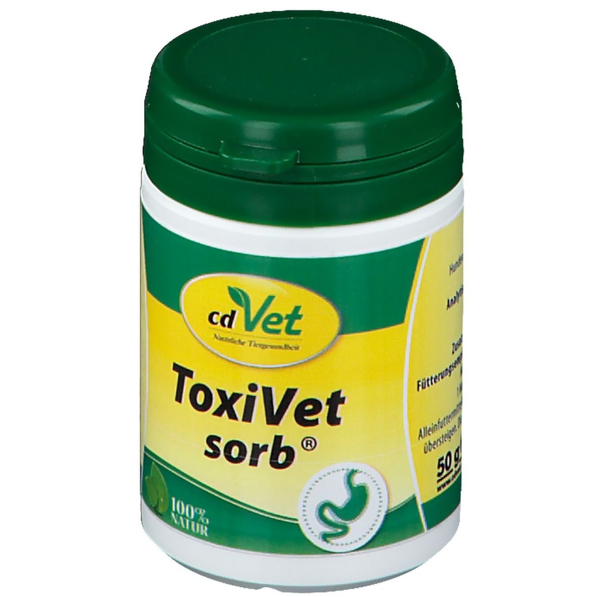 Toxivet sorb Pulver f.Hunde/Katzen 50 g