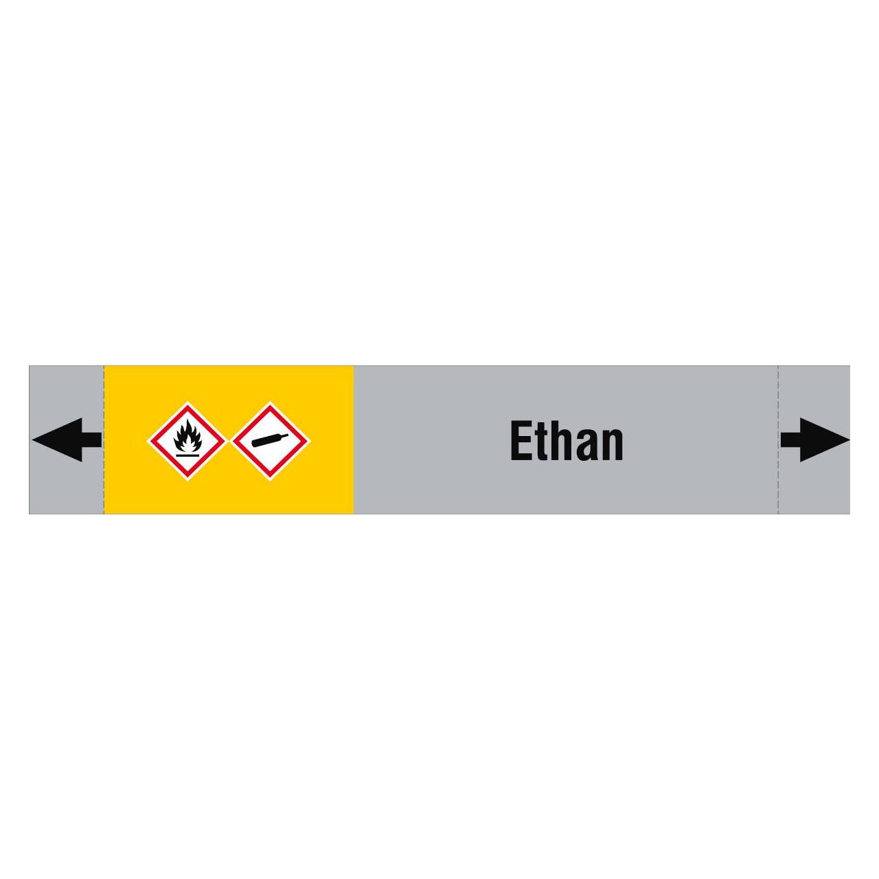 Brady ISO 20560 Rohrmarkierer - Gas (318268)