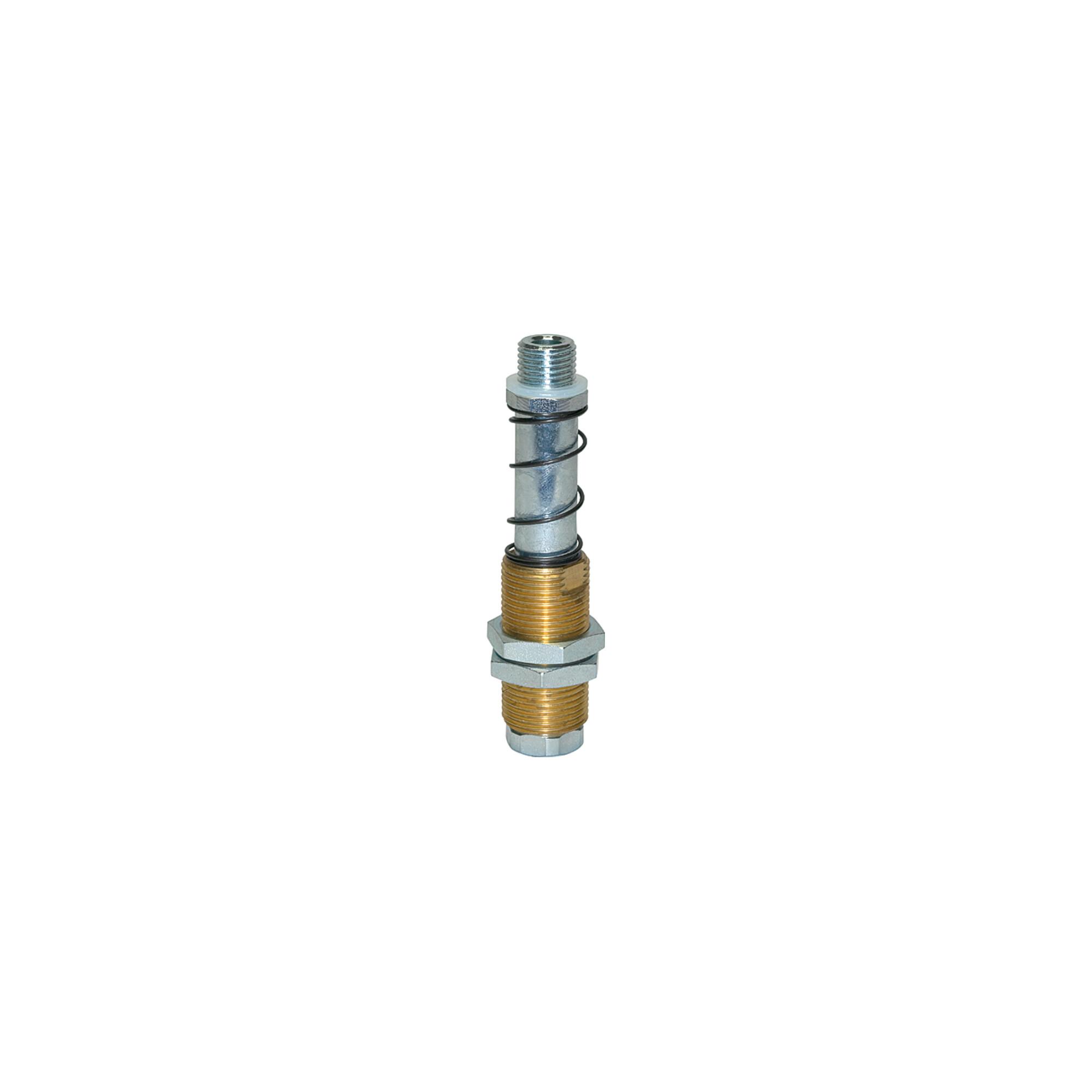 Riegler Federstössel, Saugeranschluss G 1/8 AG, Federweg 25,0 (FS 1818-25)