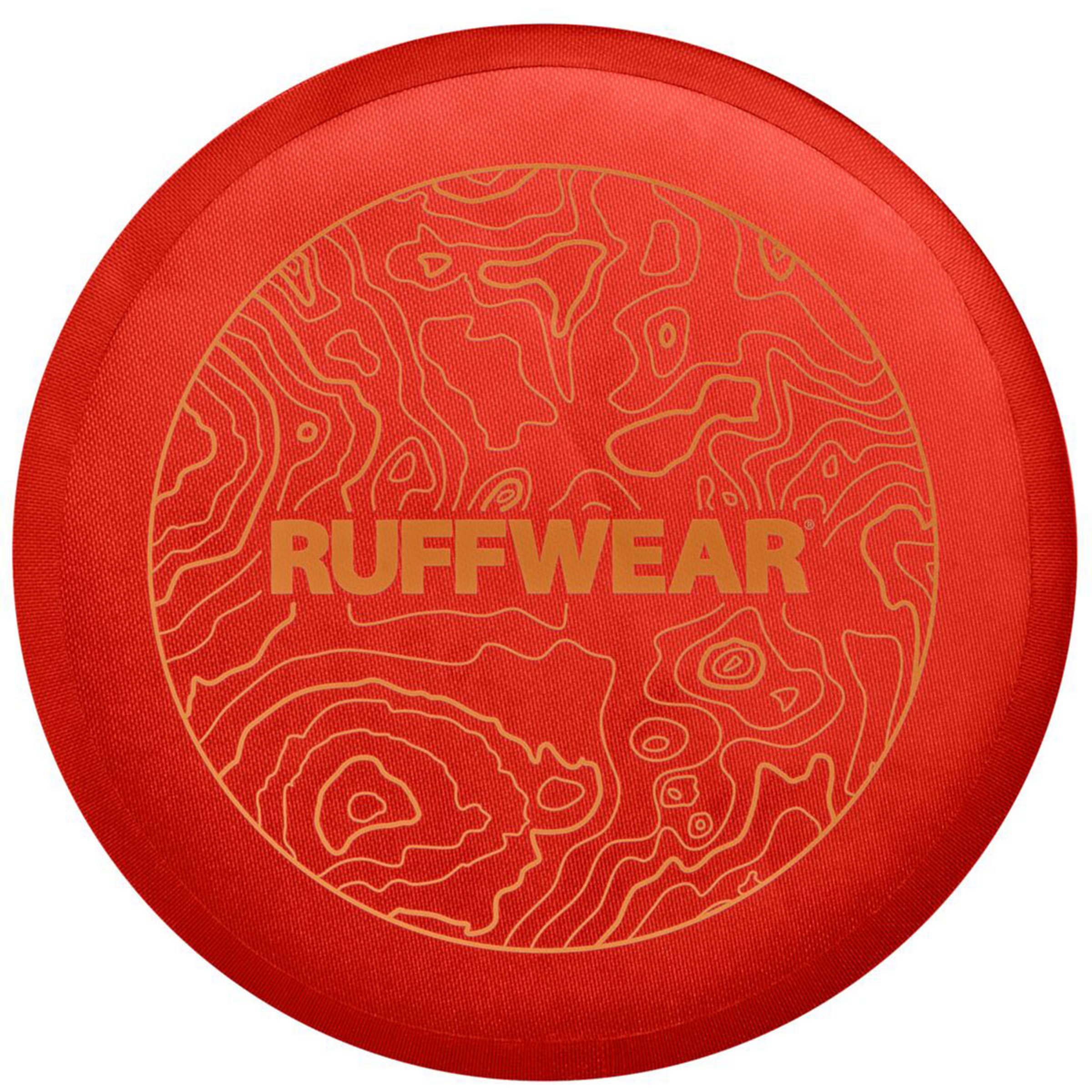 Ruffwear Camp Flyer Hundespielzeug Hundezubehör rot