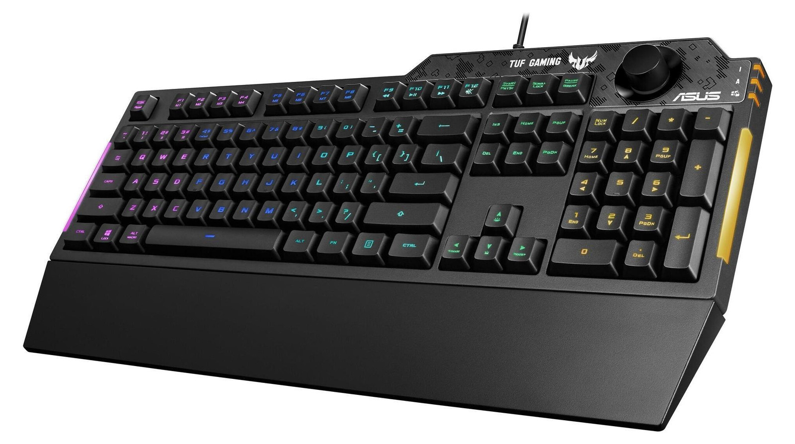 Asus TUF Gaming K1 Mechanisch Gaming Toetsenbord, Volledige grootte, Bekabeld, USB, Zwart