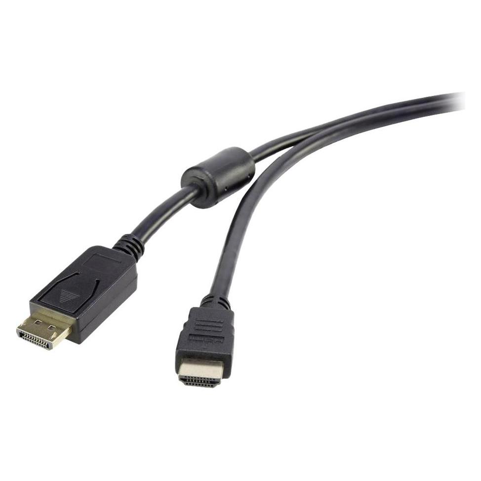 Renkforce DisplayPort auf HDMI Anschlusskabel 5 m (5 m) (29212c57)