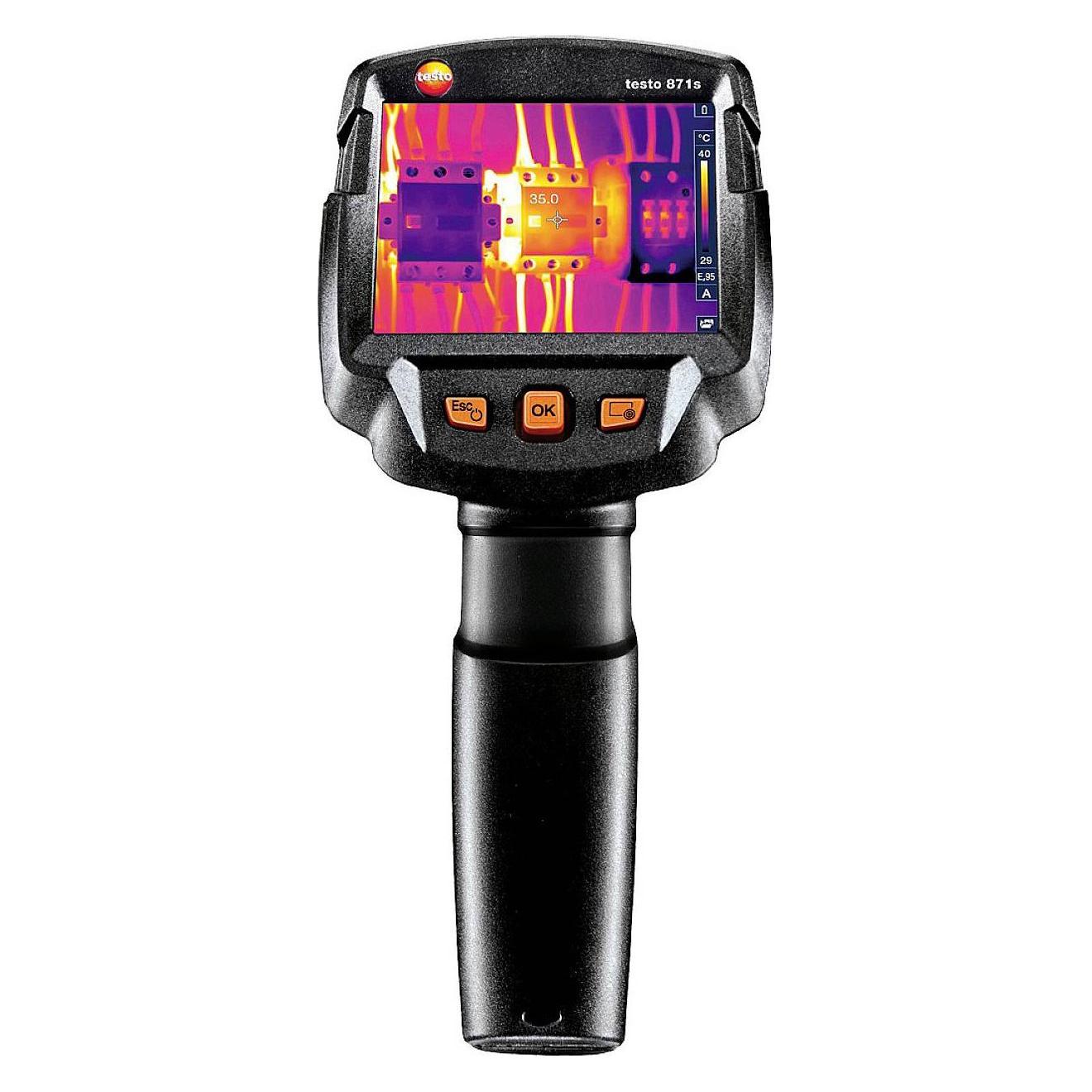 Testo 871s - Wärmebildkamera (240 x 180 Pixel, App) (Handwärmebildkamera) (0560 8716)