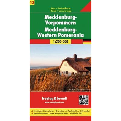 freytag & berndt Straßenkarte Mecklenburg-Vorpommern 1:200.000, Sonstige von , KOMPASS Freytag & Berndt, 978-3-7079-0171-9
