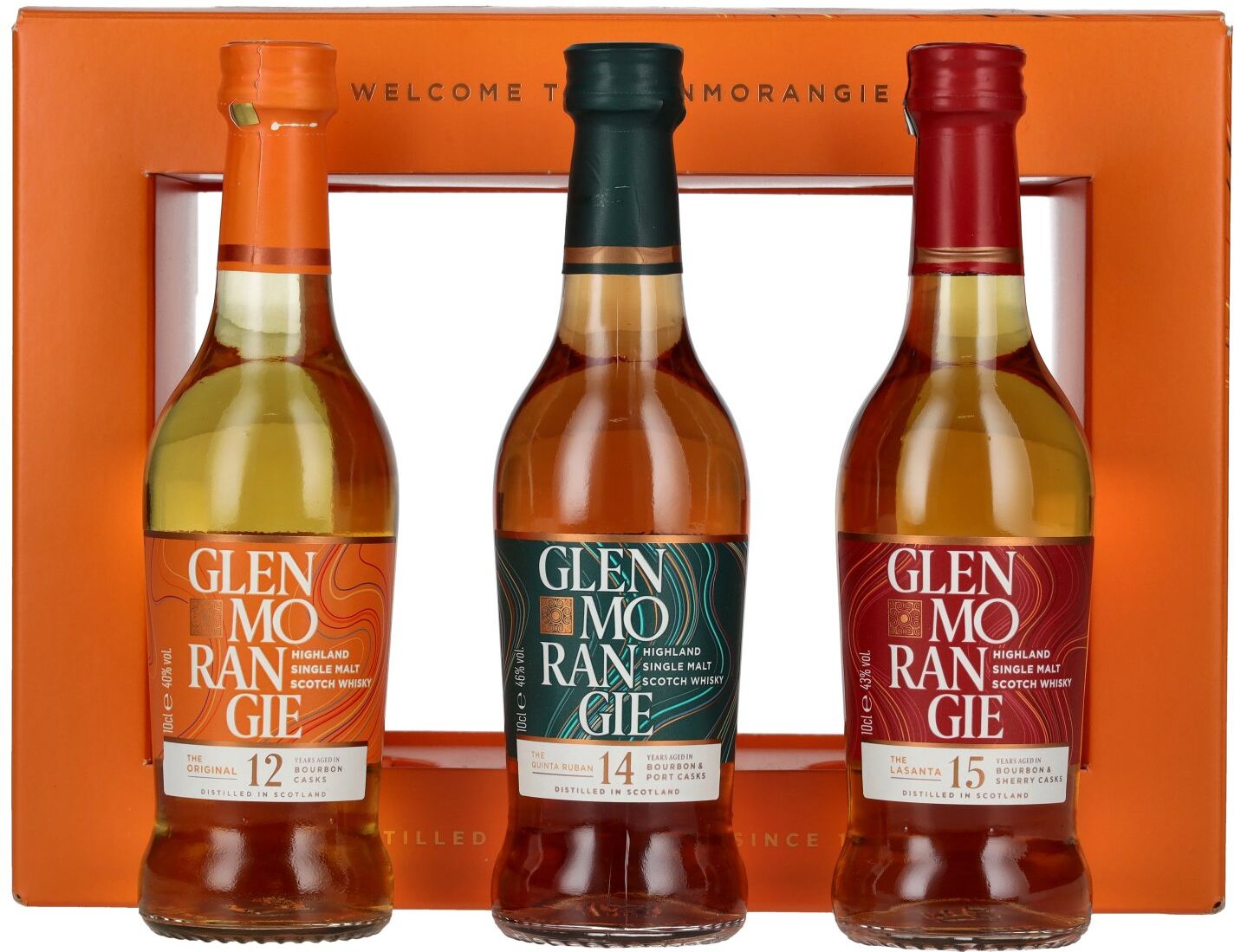 Glenmorangie Taster Pack 43% Vol. 3x0,1l in Geschenkbox