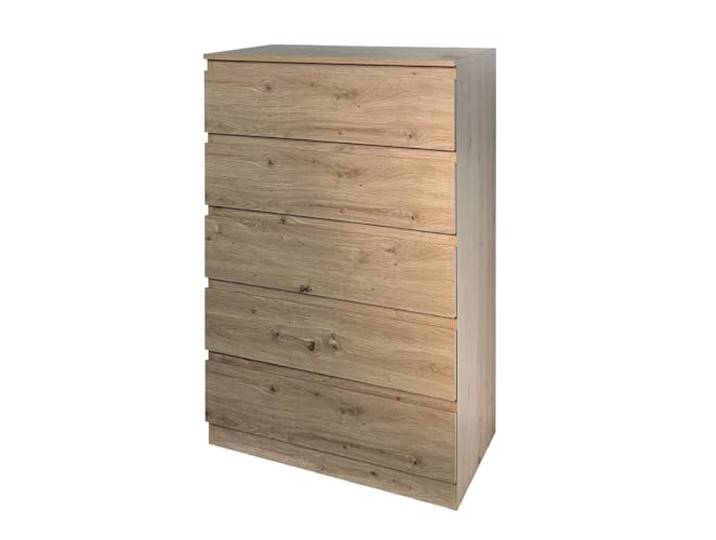 HTI living Kommode mit 5 grifflosen Schubladen Thekla Artisaneiche Sideboard