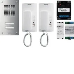 Elcom 1000728 ASZ-2EM AudioSet 2TLN UP 1+n Edelst.ESTA