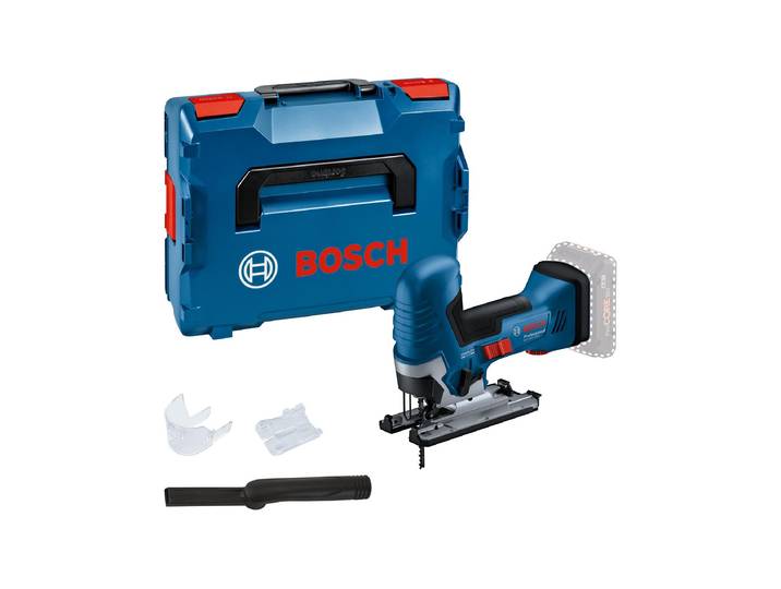 Stichsäge BOSCH PROFESSIONAL GST 18 V-125 S Solo , blau (blau, schwarz), Sägemaschinen, Stichsäge