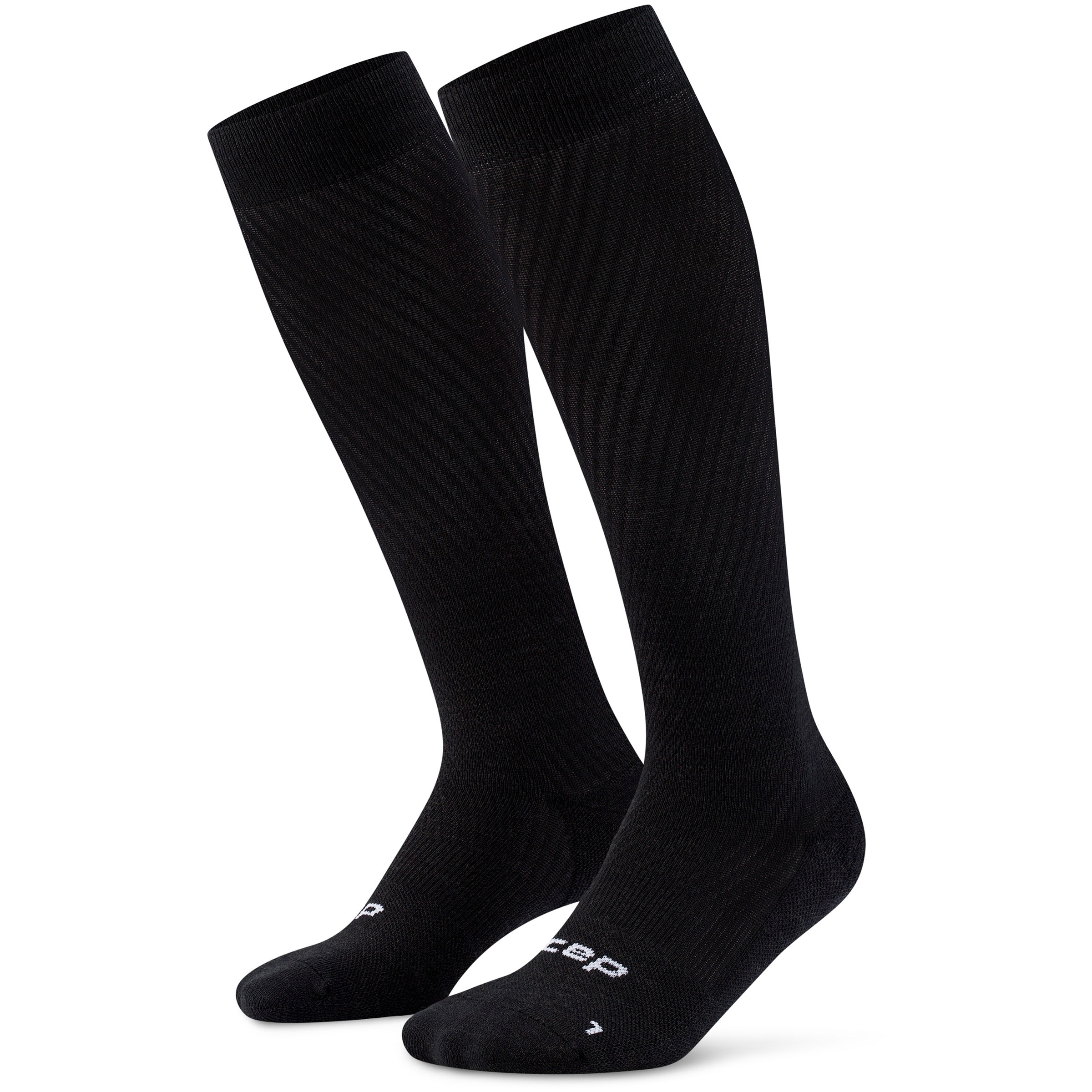 CEP Core Flight Herren Laufsocken schwarz Größe 39 Laufen | Trailrunning Widerstandsfähig Merinowolle