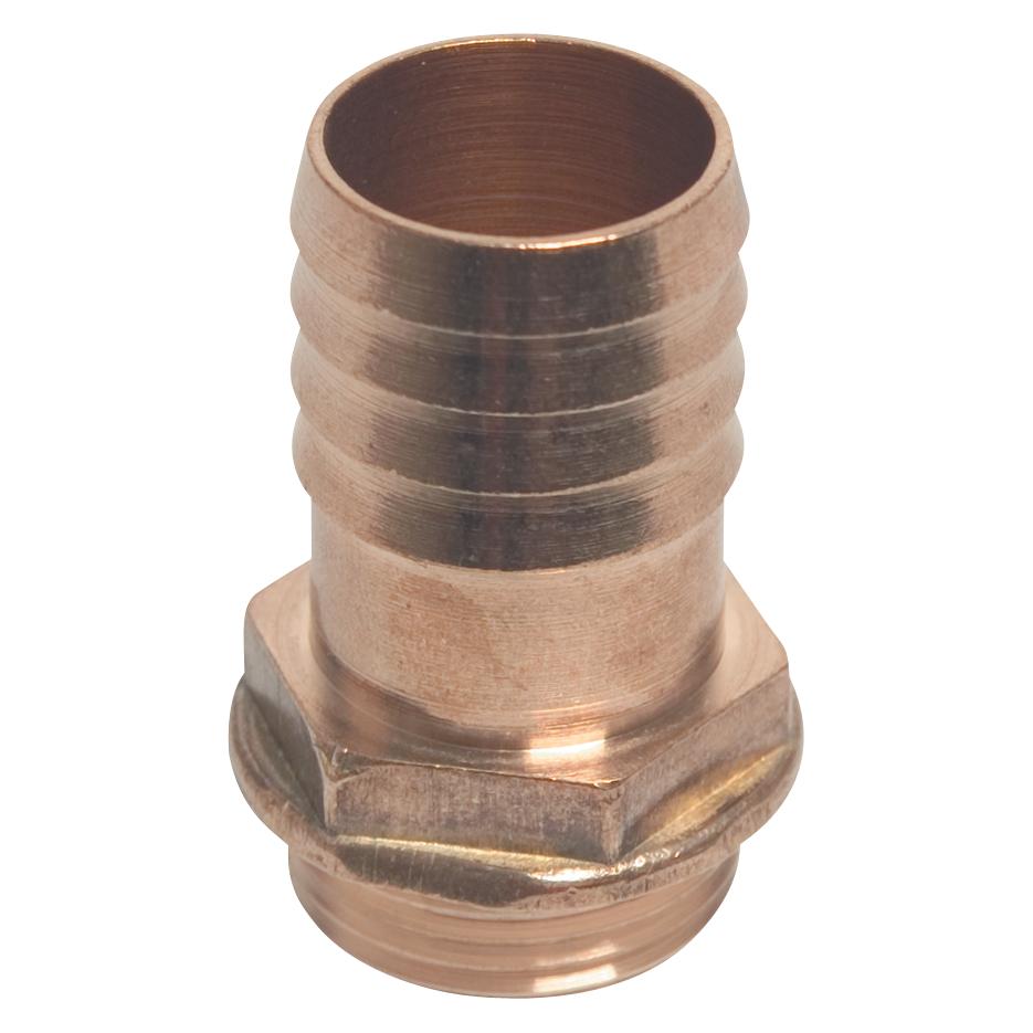 Magni Liquipipe GmbH Messing Schlauchtülle 6Kt Aussengewinde 1 1/4" 32mm (Schlauchanschluss, Schlauchverbinder, 32 mm) (0411832)