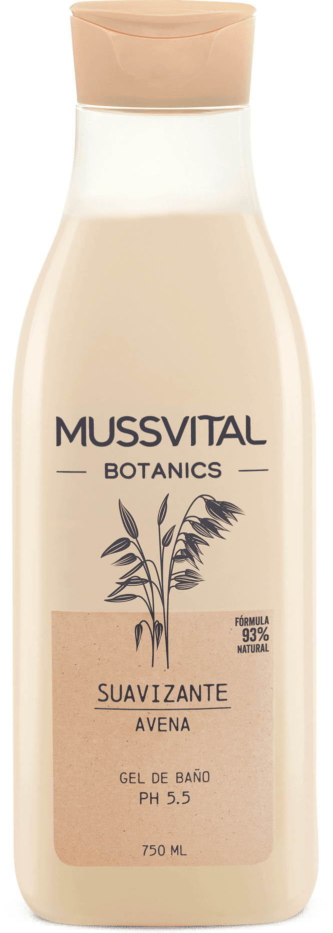 Mussvital Botanics Haferflocken-Badegel 750 ml