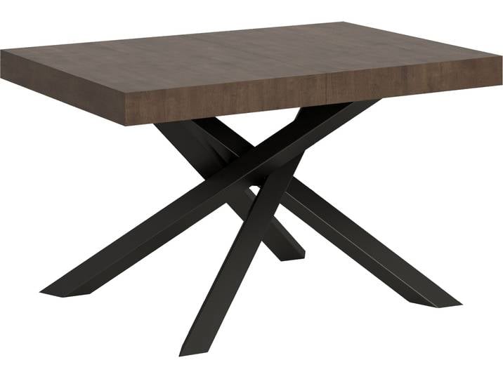 Table Extensible 90X130/234 Cm Volantis Noyer Structure Anthracite