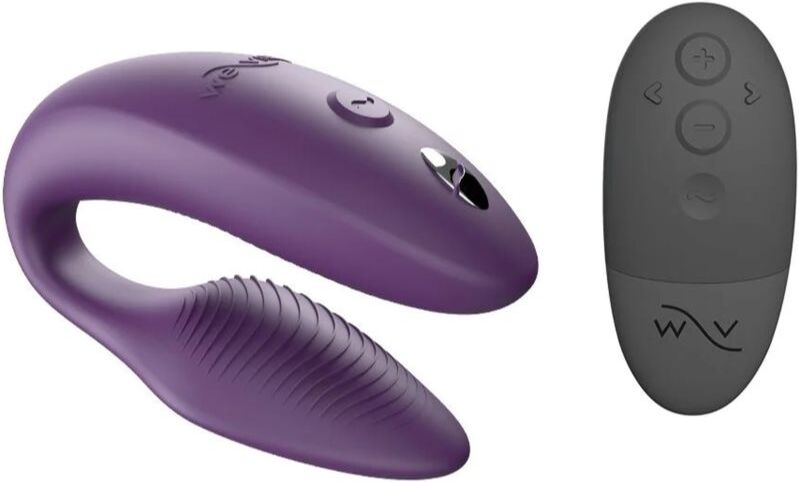 WE-VIBE Sync 2 Paar-Vibrator Purple 7,7 cm