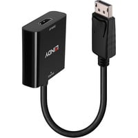 DisplayPort 1.2 auf HDMI 18G Konverter, Adapter schwarz, aktiv