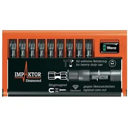 Wera, Bits, Bit-Check 10 PZ Impaktor 1 (Kreuz Pozidriv PZ)