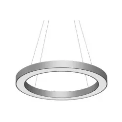 LTS 667408 Cerchio Small Pendelleuchte 19W 500LM DALI silber direkt RGBW CERS-P 100.RGBW.1/DALI silber CERSP100RGBW1DALI