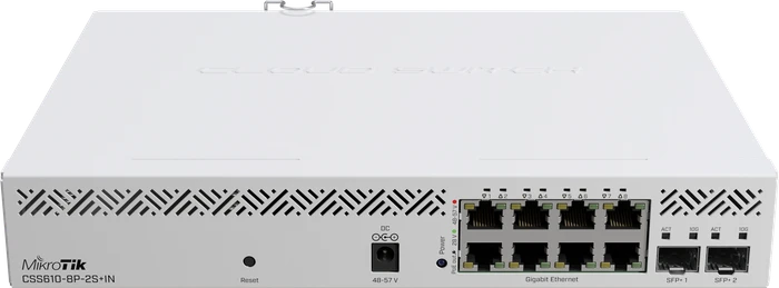 Mikrotik CSS610-8P-2S+IN