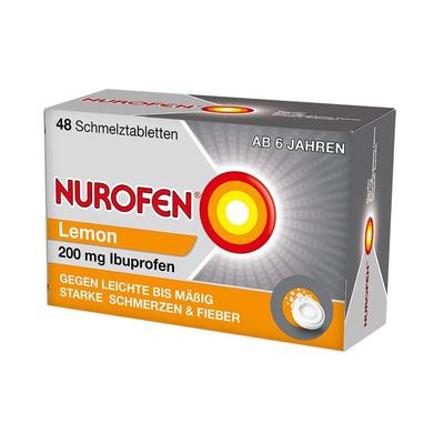 Nurofen 200 mg Schmelztabletten Lemon 48 St