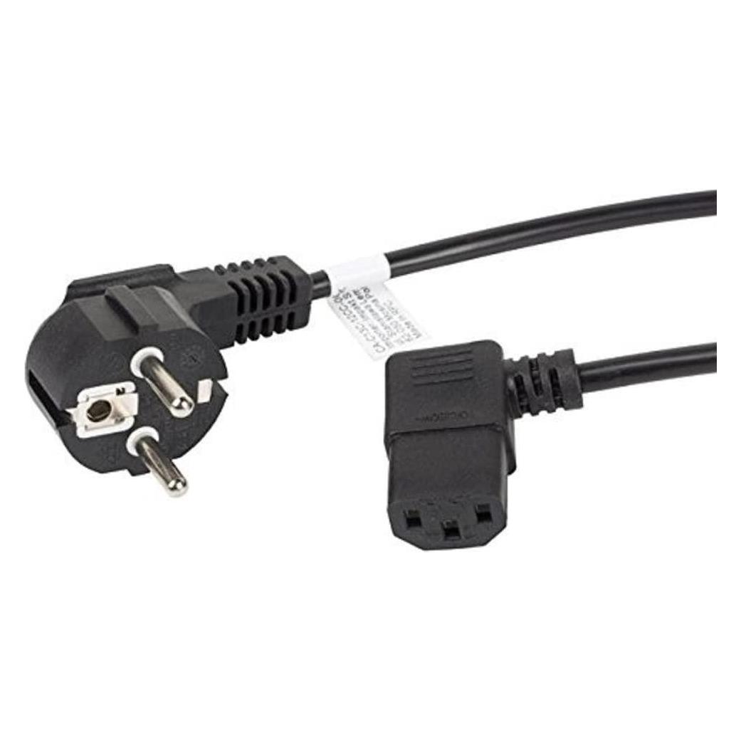 Lanberg CA-C13C-12CC-0018-BK Stromkabel Schwarz 2 m C13-Koppler CEE7/7 (2 m) (CA-C13C-12CC-0018-BK)