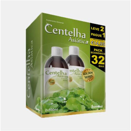 PACK CENTELHA ASIATICA 2x500ml FHARMONAT