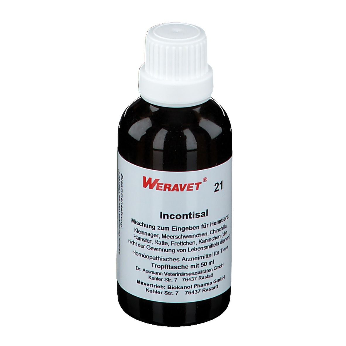 Incontisal 21 Tropfen f.Heimtiere 50 ml