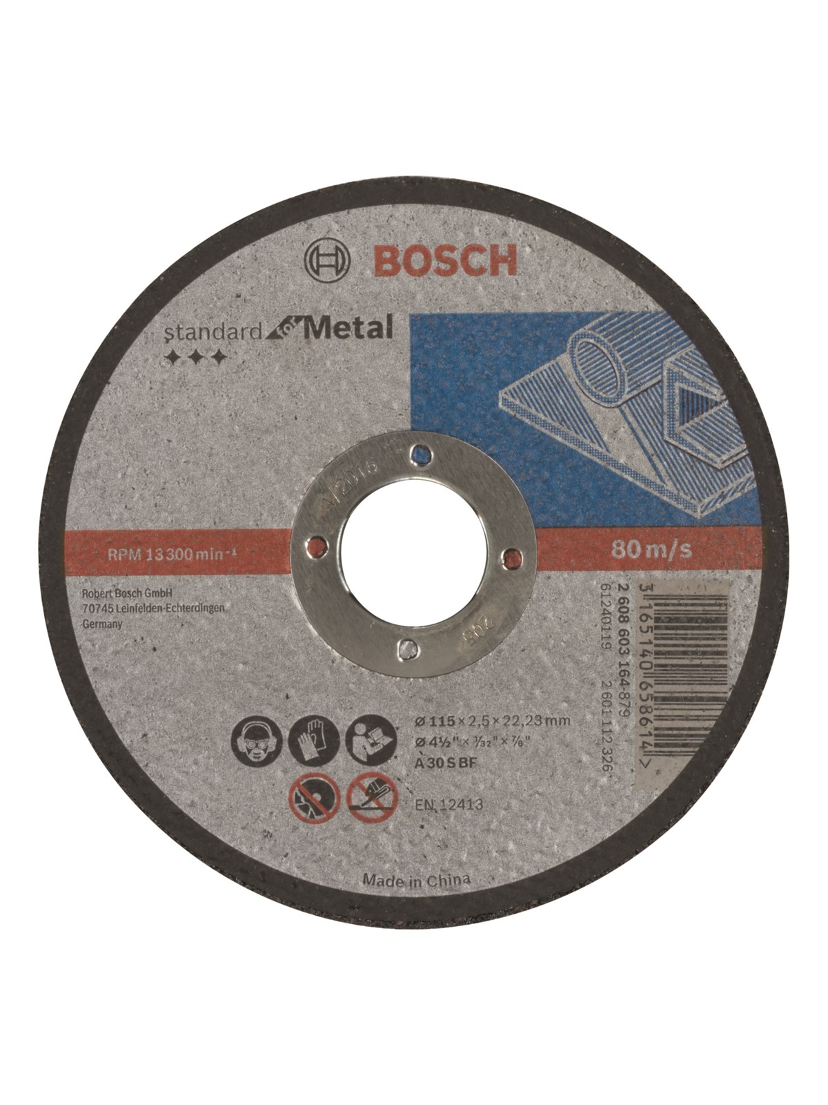 Bosch SKÆRESKIVE METAL 115X2.5MM STD