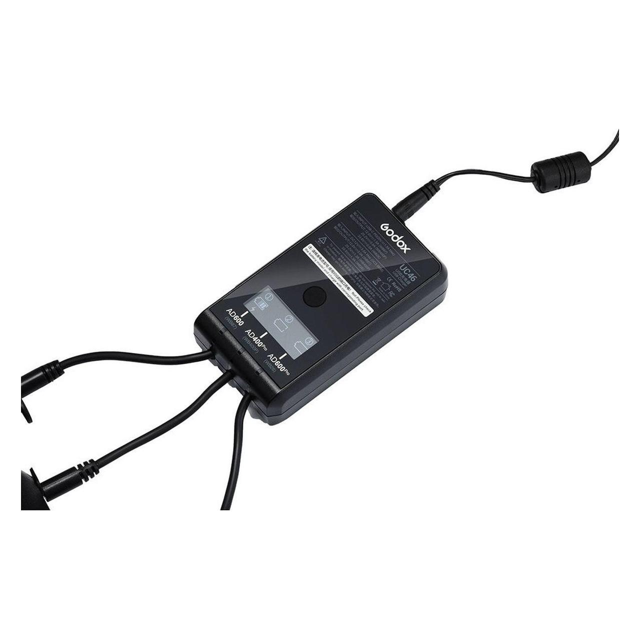 Godox Akku Ladegerät AD600Pro, AD600B, AD400Pro (B096YFQDPZ)