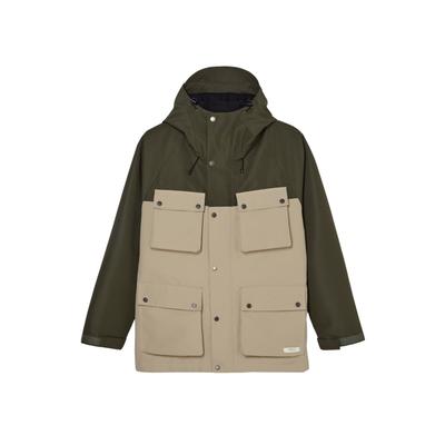 Parka ELEMENT "Forester", Herren, Gr. XL, grün (aluminum), Obermaterial: 100% Polyester., Jacken Parka