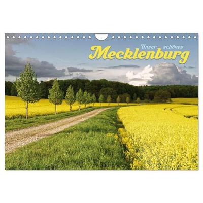 Unser schönes Mecklenburg (Wandkalender 2027 DIN A4 quer), CALVENDO Monatskalender
