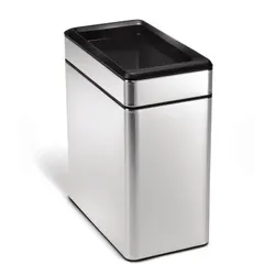 Simplehuman 10 l Edelstahl-Abfalleimer CW1225
