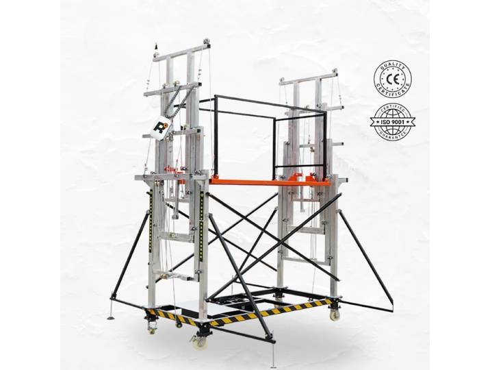 Plateforme suspendue électrique ZLP pour travaux de construction, gondole élévatrice pour peinture murale, plâtrage et réparation