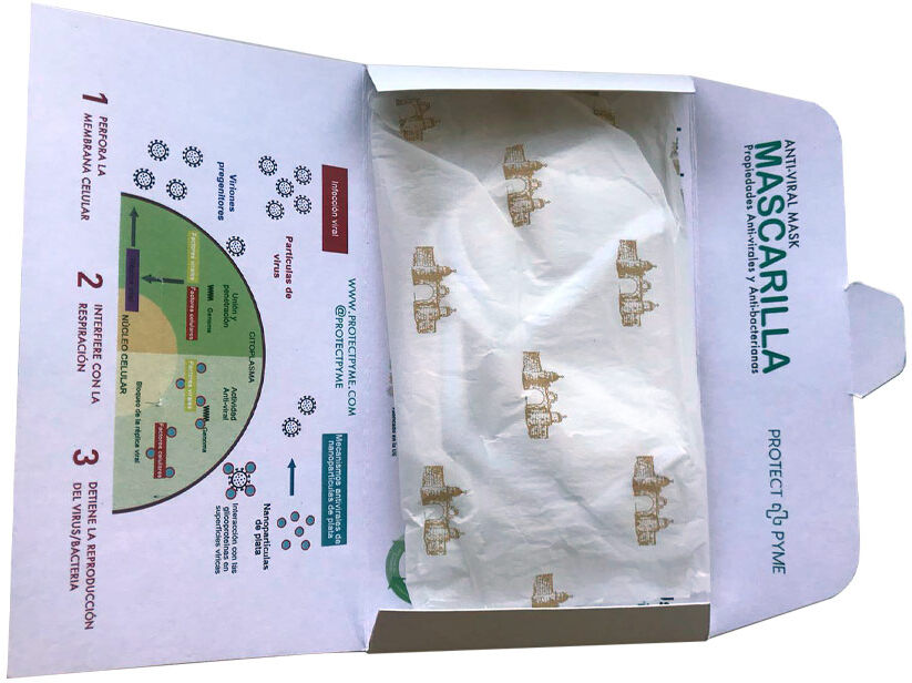 Protect Pyme Máscara Antiviral #preta tamanho L