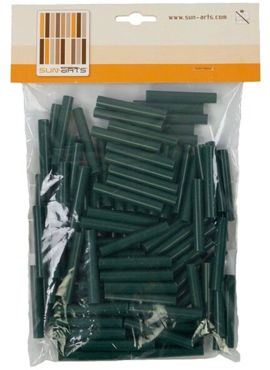 Sun Arts 250 stuks hulzen donkergroen
