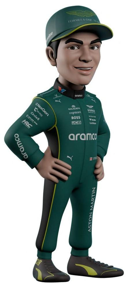 MINIX Formule 1 Minix figuur Lance Stroll Aston Martin, 12 cm